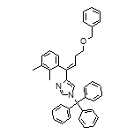 (E)-4-[4-(苄氧基)-1-(2,3-二甲基苯基)-1-丁烯-1-基]-1-三苯甲基咪唑