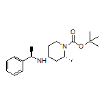 (2R,4R)-1-Boc-2-甲基-N-[(R)-1-苯基乙基]哌啶-4-胺
