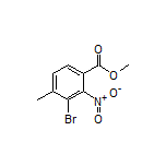 3-溴-4-甲基-2-硝基苯甲酸甲酯