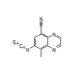 7-异硫氰基-8-甲基喹喔啉-5-甲腈