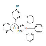 (4-溴苯基)(2,3-二甲基苯基)(1-三苯甲基-4-咪唑基)甲醇