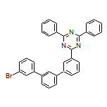 2-(3’’-溴-[1,1’:3’,1’’-三联苯]-3-基)-4,6-二苯基-1,3,5-三嗪