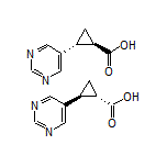反式-2-(5-嘧啶基)环丙烷甲酸