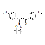 1,3-双(4-甲氧基苯基)-3-氧代丙基硼酸频哪醇酯