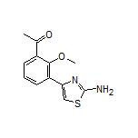 3’-(2-氨基-4-噻唑基)-2’-甲氧基苯乙酮