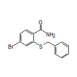 2-(苄硫基)-4-溴苯甲酰胺