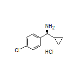(S)-(4-氯苯基)(环丙基)甲胺盐酸盐