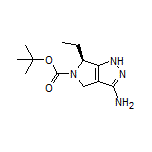 (S)-3-氨基-5-Boc-6-乙基-1,4,5,6-四氢吡咯并[3,4-c]吡唑