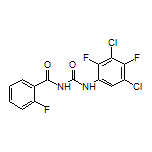 N-[(3,5-二氯-2,4-二氟苯基)氨基甲酰基]-2-氟苯甲酰胺