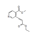 3-(3-乙氧基-3-氧代-1-丙烯-1-基)吡啶-4-甲酸甲酯