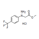 2-[1-[4-(三氟甲基)苯基]肼基]乙酸甲酯盐酸盐