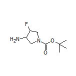 3-氨基-1-Boc-4-氟吡咯烷