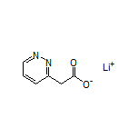 2-(3-哒嗪基)乙酸锂