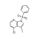 4-氯-3-碘-1-(苯基磺酰基)-7-氮杂吲哚