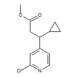 (S)-3-(2-氯-4-吡啶基)-3-环丙基丙酸甲酯
