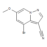 4-溴-6-甲氧基吡唑并[1,5-a]吡啶-3-甲腈