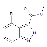 4-溴-2-甲基-2H-吲唑-3-甲酸甲酯