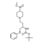 (R)-1-[3-(Boc-氨基)-4-(苯基硫基)丁基]哌啶-4-甲酸甲酯草酸盐