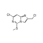 7-氯-2-(氯甲基)-5-(甲硫基)咪唑并[1,2-c]嘧啶