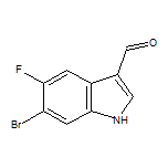6-溴-5-氟吲哚-3-甲醛
