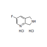 3-氟-6,7-二氢-5H-吡咯并[3,4-b]吡啶二盐酸盐