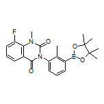 3-[8-氟-1-甲基-2,4-二氧代-1,2-二氢喹唑啉-3(4H)-基]-2-甲基苯硼酸频哪醇酯