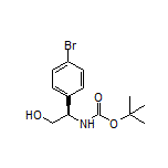 (R)-2-(4-溴苯基)-2-(Boc-氨基)乙醇