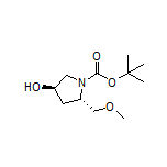 (3R,5S)-1-Boc-5-(甲氧基甲基)吡咯烷-3-醇