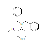 (3S,4R)-N,N-二苄基-3-甲氧基哌啶-4-胺