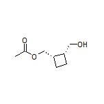 乙酸[[(1S,2R)-2-(羟甲基)环丁基]甲基]酯