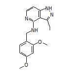 N-(2,4-二甲氧基苄基)-3-碘-1H-吡唑并[4,3-c]吡啶-4-胺