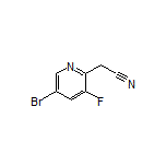 2-(5-溴-3-氟吡啶-2-基)乙腈