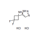 3,3-二氟-1-(1H-1,2,3-三唑-5-基)环丁胺二盐酸盐