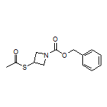 1-Cbz-3-(乙酰基硫基)氮杂环丁烷