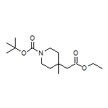 1-Boc-4-甲基哌啶-4-乙酸乙酯