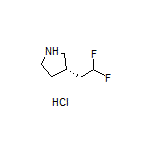 (S)-3-(2,2-二氟乙基)吡咯烷盐酸盐