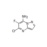 7-氨基-5-氯-6-氟吡唑并[1,5-a]嘧啶