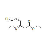2-(5-氯-6-甲基吡啶-2-基)乙酸乙酯