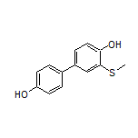 3-(甲硫基)-[1,1’-联苯]-4,4’-二酚