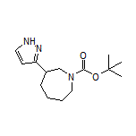 1-Boc-3-(3-吡唑基)氮杂环庚烷