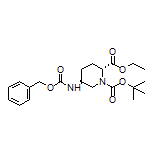 (2R,5S)-1-Boc-5-(Cbz-氨基)哌啶-2-甲酸乙酯