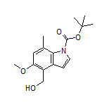 1-Boc-4-(羟甲基)-5-甲氧基-7-甲基吲哚