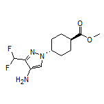 反式-4-[4-氨基-3-(二氟甲基)-1-吡唑基]环己烷甲酸甲酯