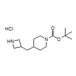 1-Boc-4-(氮杂环丁烷-3-基甲基)哌啶盐酸盐