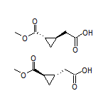 反式-2-(甲氧基羰基)环丙基乙酸