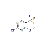 2-氯-4-(甲硫基)-5-(三氟甲基)嘧啶