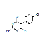2,4,6-三氯-5-(4-氯苯基)嘧啶
