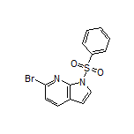 6-溴-1-(苯基磺酰基)-7-氮杂吲哚