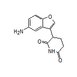 3-(5-氨基苯并呋喃-3-基)哌啶-2,6-二酮