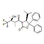 (S)-4-异丙基-5,5-二苯基-3-[(2R,3S)-4,4,4-三氟-3-羟基-2,3-二甲基丁酰基]噁唑烷-2-酮
